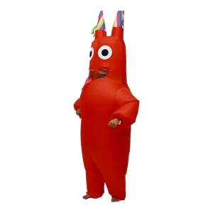 Botarga Inflable de Piñata Roja para Disfraz