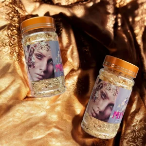 Lámina Molida Pan de Oro Para Decoración, Uñas y Maquillaje 25 gr