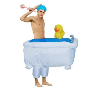 Botarga Inflable Tina con Patitos Disfraz Halloween