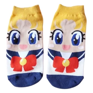 Calcetines Adulto Sailor Moon Dibijos Animados Kawaii