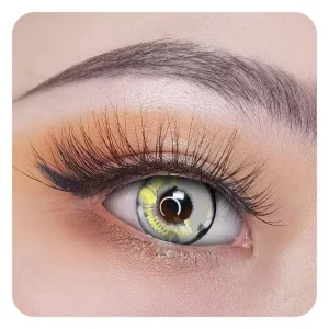 Pupilentes para Disfraz Multicolor Gris Destello Anime Y Cosplay