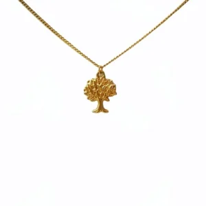 Collar Dorado - Árbol de Vida