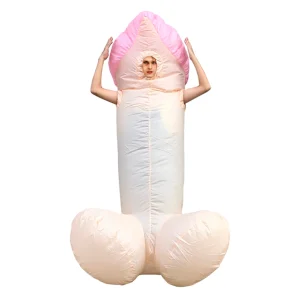 Botarga Inflable de Pene Disfraz Adulto Despedida de Soltera
