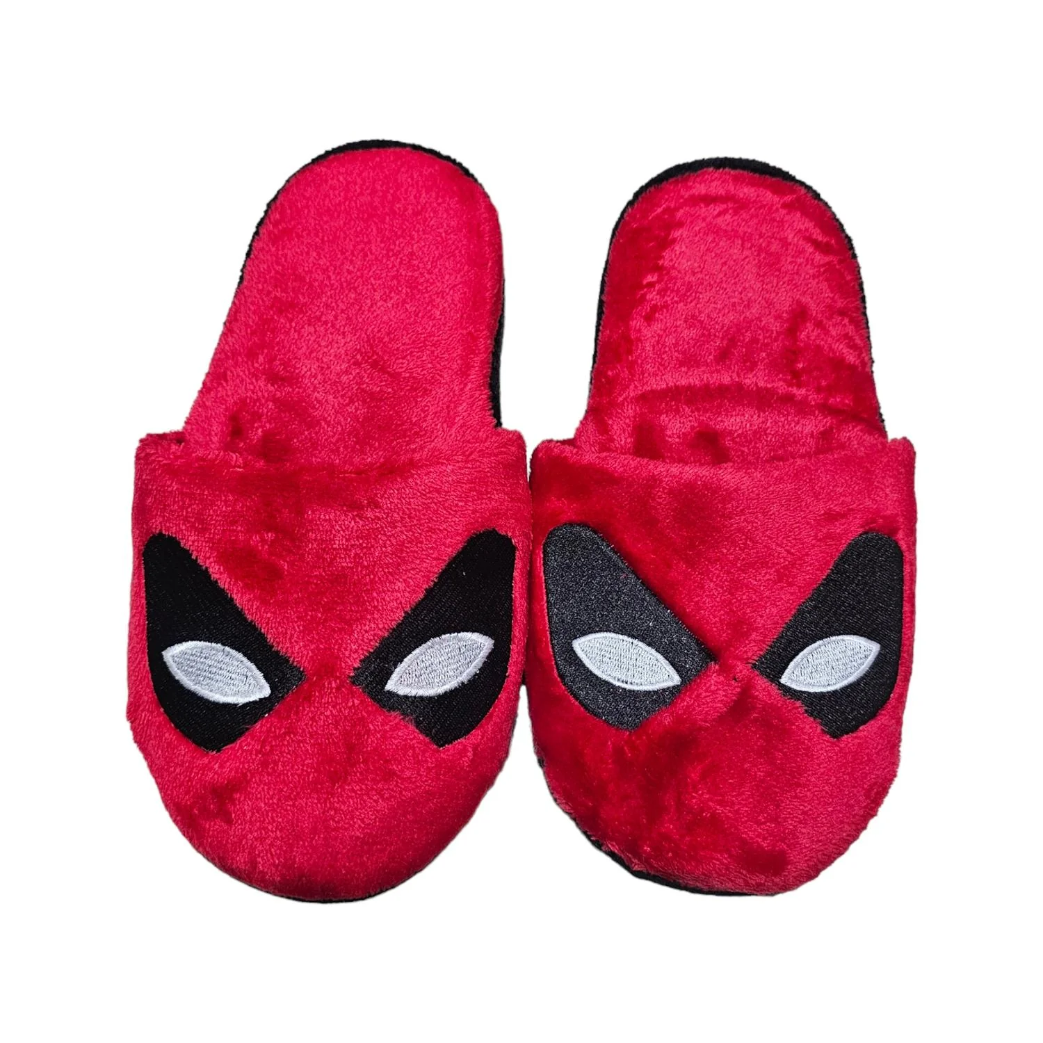 Pantuflas Color Rojo Tematicas de Heroe DPool