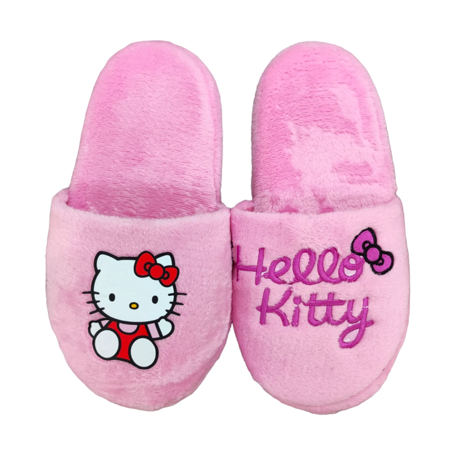 Pantuflas de Hello Kitty Rosa Pastel para Adulto