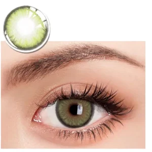 Pupilentes para Disfraz Verde Tenue Mirage Green
