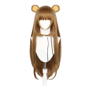 Peluca Cafe Castaño Claro Raphtalia Cosplay