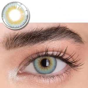 Pupilentes para Disfraz Color Azul LA Girl