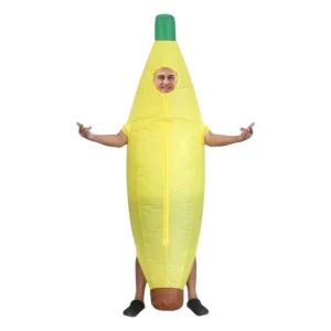 Botarga Inflable con Forma de Banana Para Adultos