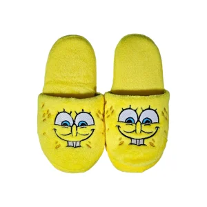 Pantuflas Color Amarillo de Bob Esponja Caricaturas